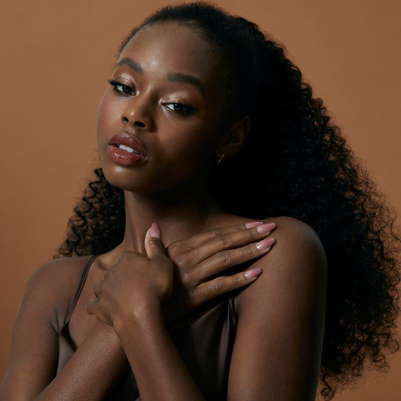 slide 2 of 11, KISS Products Bare-But-Better Press-On Fake Nails - Medium Coffin - Nude - 28ct, 28 ct