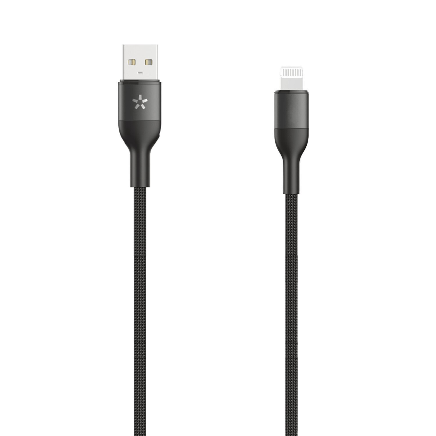 slide 2 of 5, POWERXCEL Kevlar Usb A To Lighing-10Ft Black, 1 ct