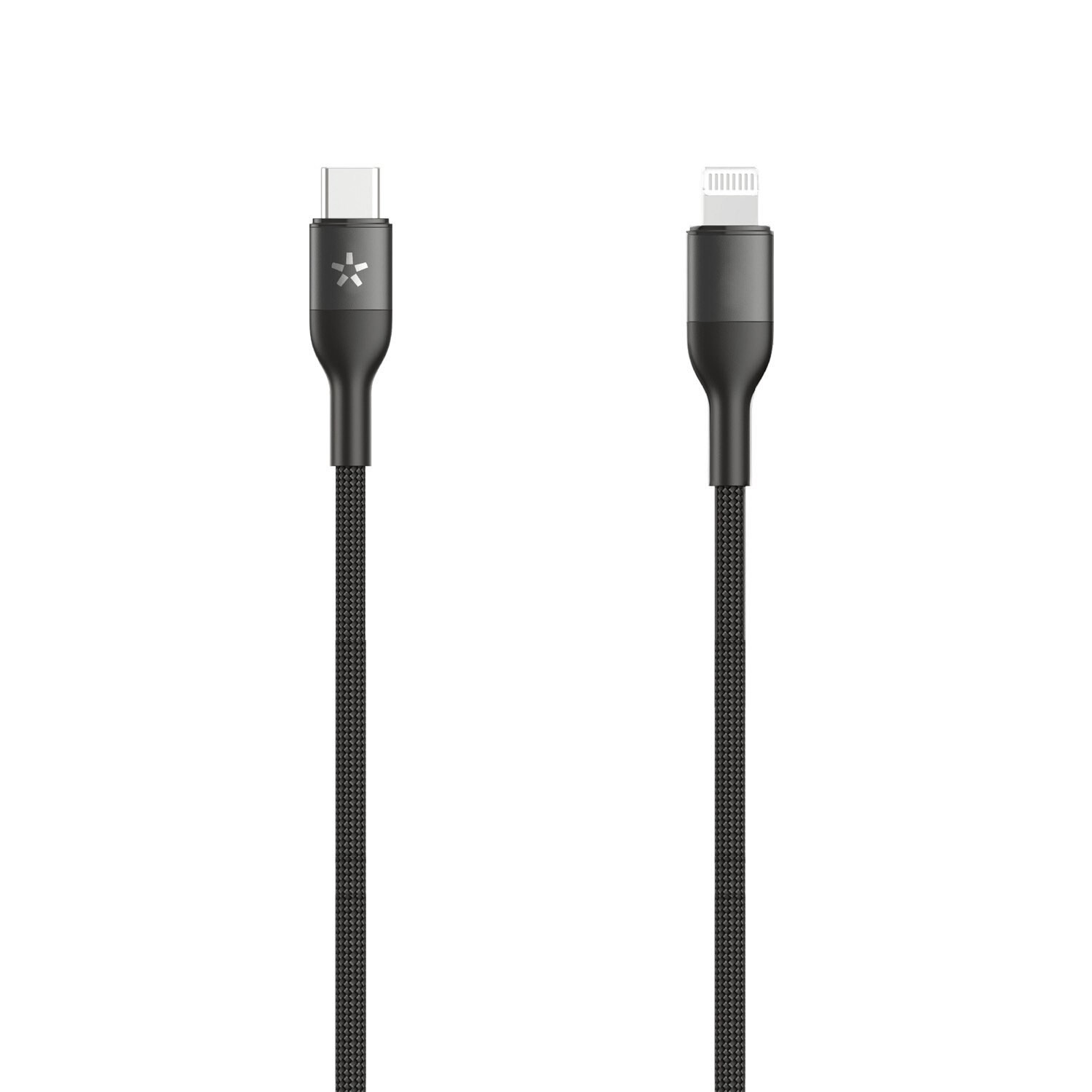 slide 4 of 4, POWERXCEL Kevlar Pd Type C - Lightng-10Ft Blk, 1 ct