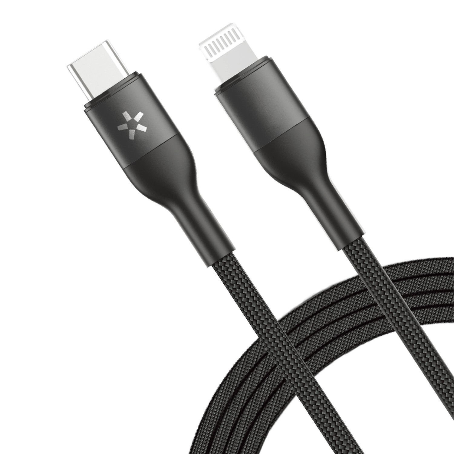 slide 2 of 4, POWERXCEL Kevlar Pd Type C - Lightng-10Ft Blk, 1 ct