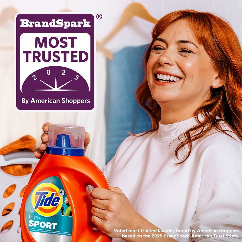 slide 6 of 11, Tide Ultra Sport HE Deep Cleaning Concentrated Liquid Laundry Detergent 65 Loads - 92 fl oz, 92 fl oz