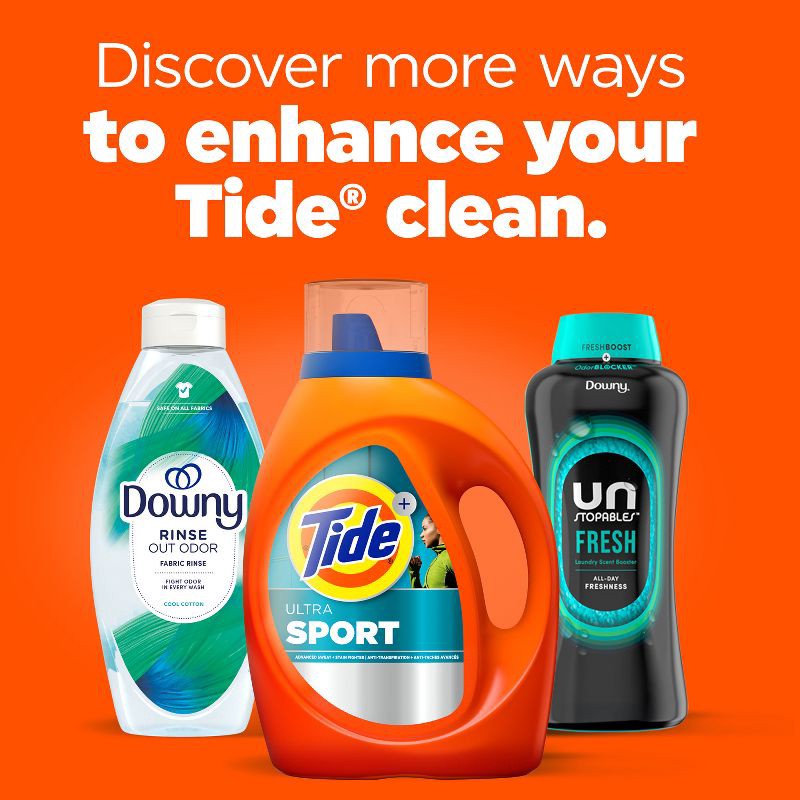 slide 8 of 11, Tide Ultra Sport HE Deep Cleaning Concentrated Liquid Laundry Detergent 65 Loads - 92 fl oz, 92 fl oz