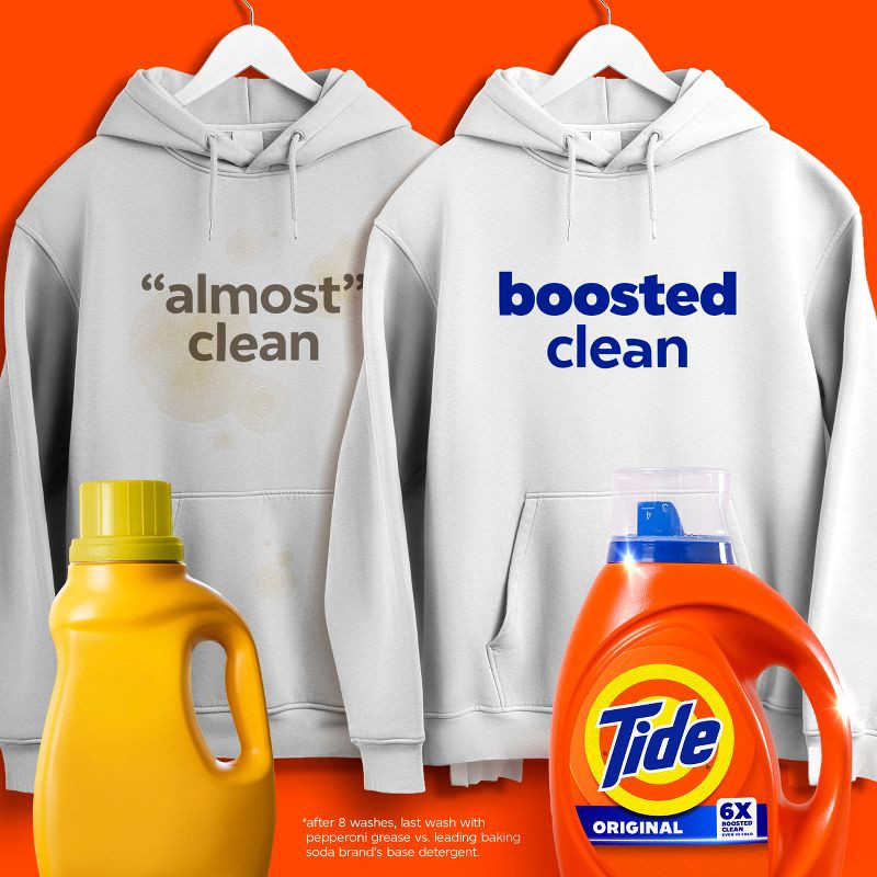 slide 2 of 15, Tide Original HE Deep Cleaning Concentrated Liquid Laundry Detergent Soap 80 Loads - 100 fl oz, 100 fl oz
