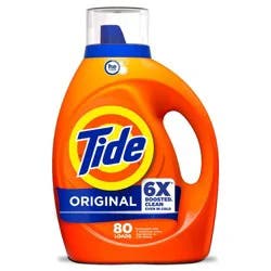 Tide Original HE Deep Cleaning Concentrated Liquid Laundry Detergent Soap 80 Loads - 100 fl oz