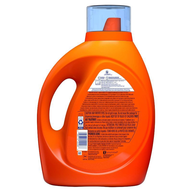 slide 5 of 9, Tide Plus Downy High Efficiency Liquid Laundry Detergent - April Fresh - 105 fl oz, 105 fl oz