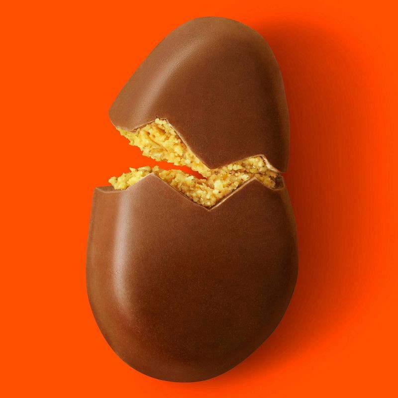 slide 5 of 7, Reese's Milk Chocolate Peanut Butter Easter Egg Candy Snack Size - 9.6oz, 9.6 oz