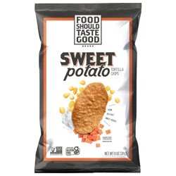 Food Should Taste Good Sweet Potato Tortilla Chips, 11oz