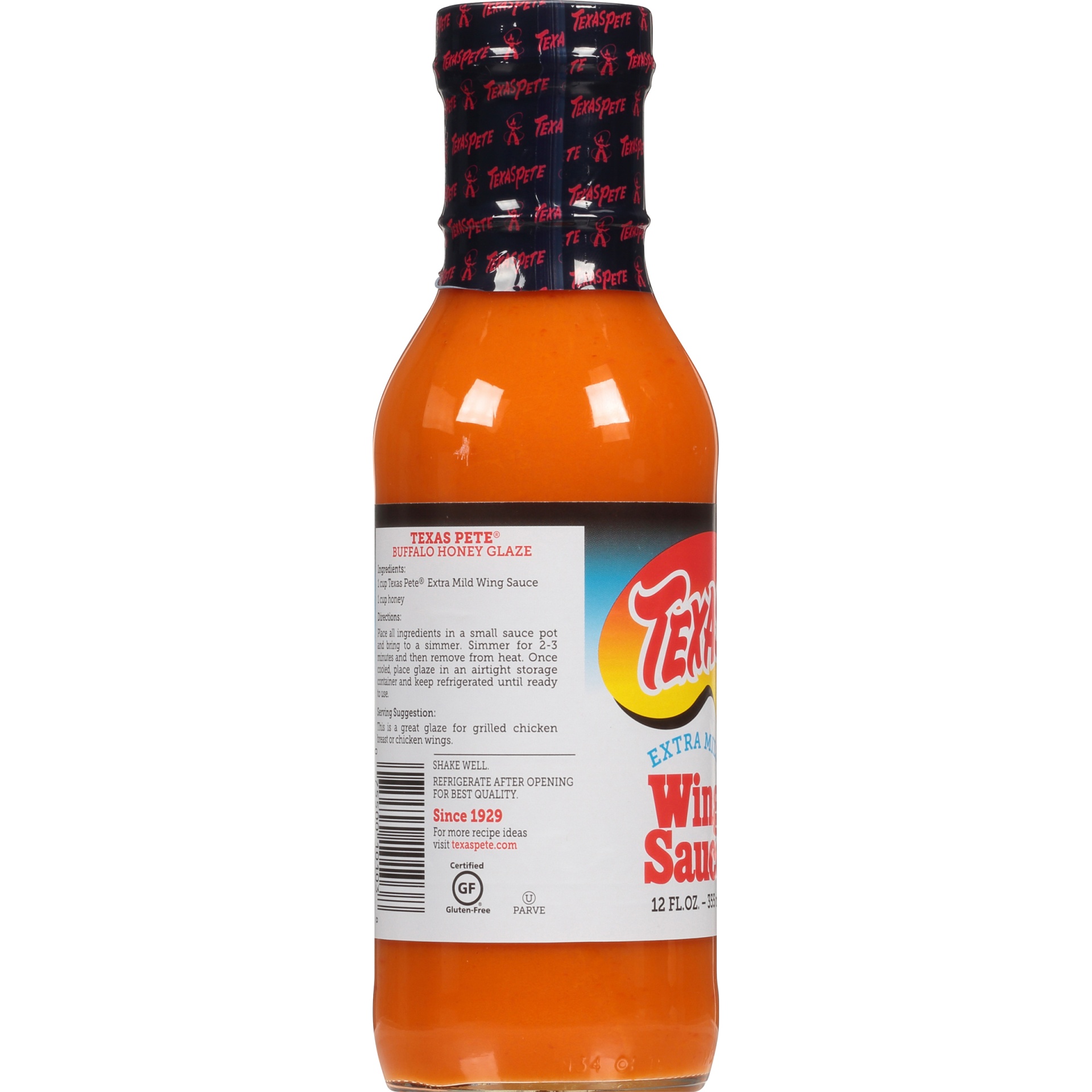 slide 2 of 6, Texas Pete Extra Mild Wing Sauce, 12 fl oz