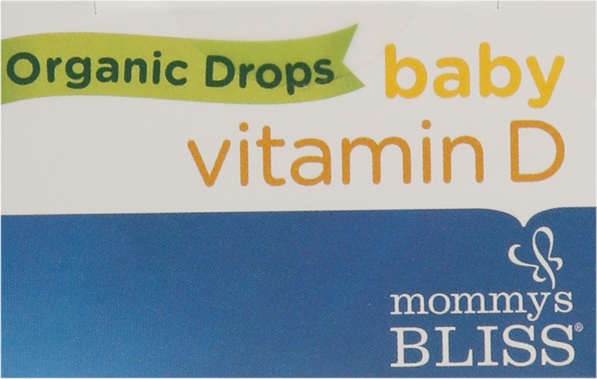 slide 2 of 9, Mommy's Bliss Baby Vitamin D Organic Drops, 0.11 oz