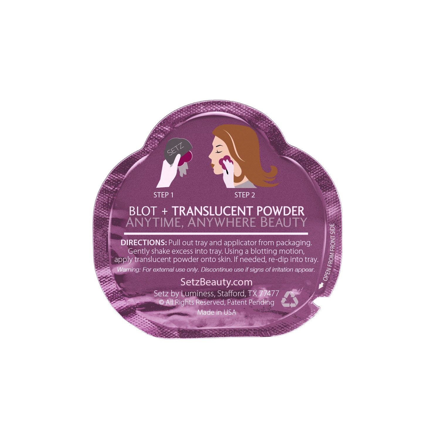 slide 2 of 6, SETZ Blot + Setting Powder, 5 ct