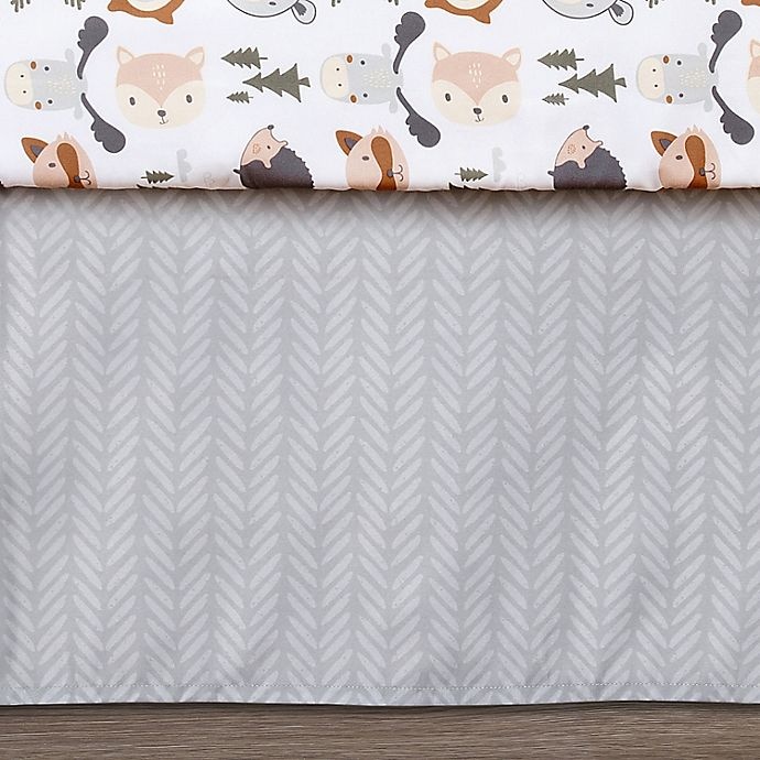 slide 3 of 4, The Peanutshell Woodland Walk Crib Bedding Set, 3 ct