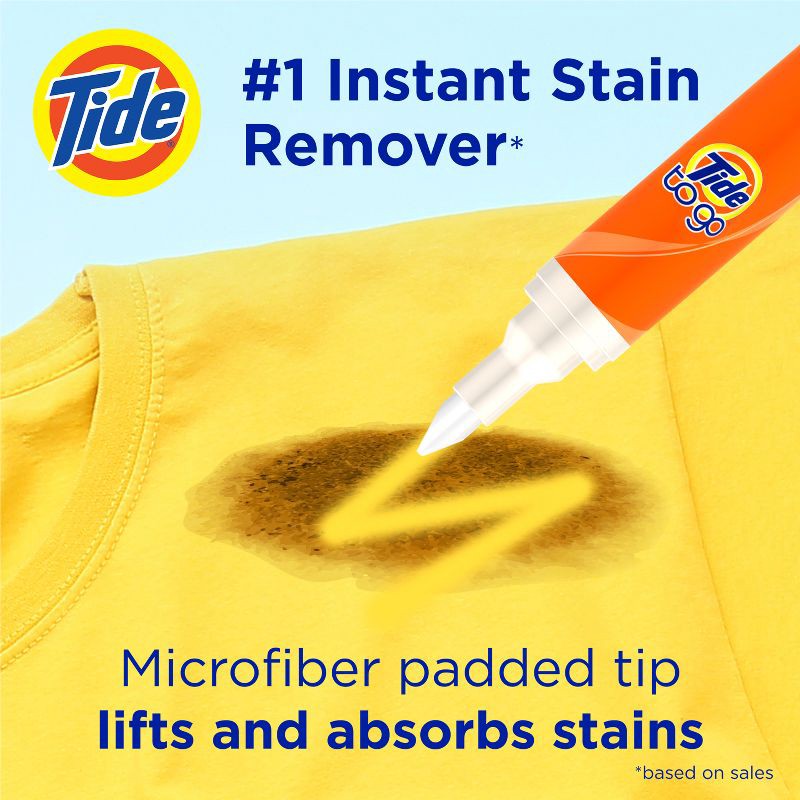 slide 10 of 10, Tide to Go Instant Stain Remover Pen - 0.33 fl oz, 0.33 fl oz