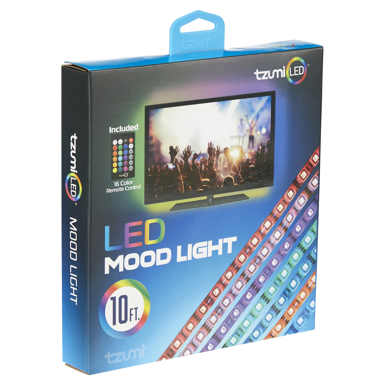 slide 4 of 5, Tzumi Led Mood Light 10Ft 6054Mj, 10 ft
