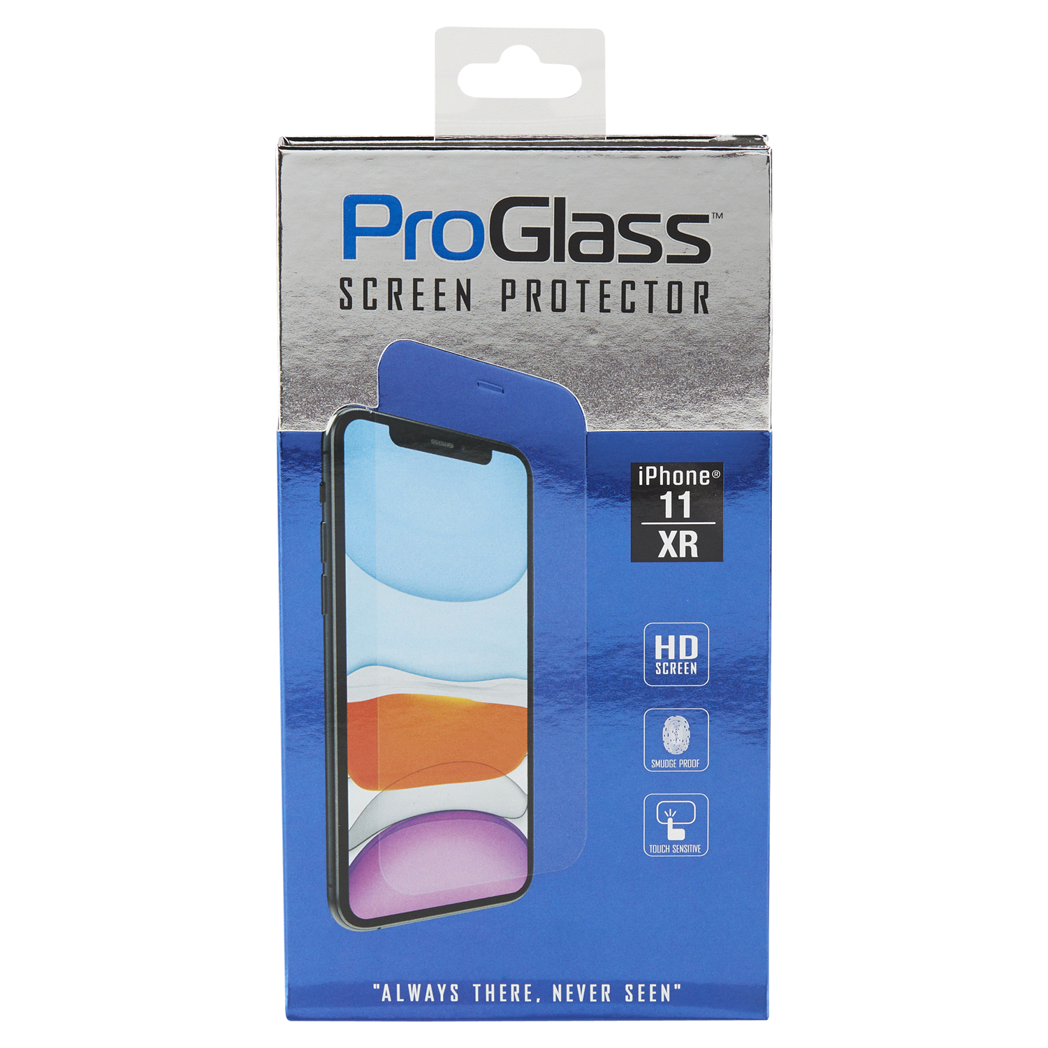 slide 1 of 1, TZUMI ProGlass for iPhone 11 Premium High Definition Tempered Glass Screen Protector with Application & Cleaning Kit, 1 ct