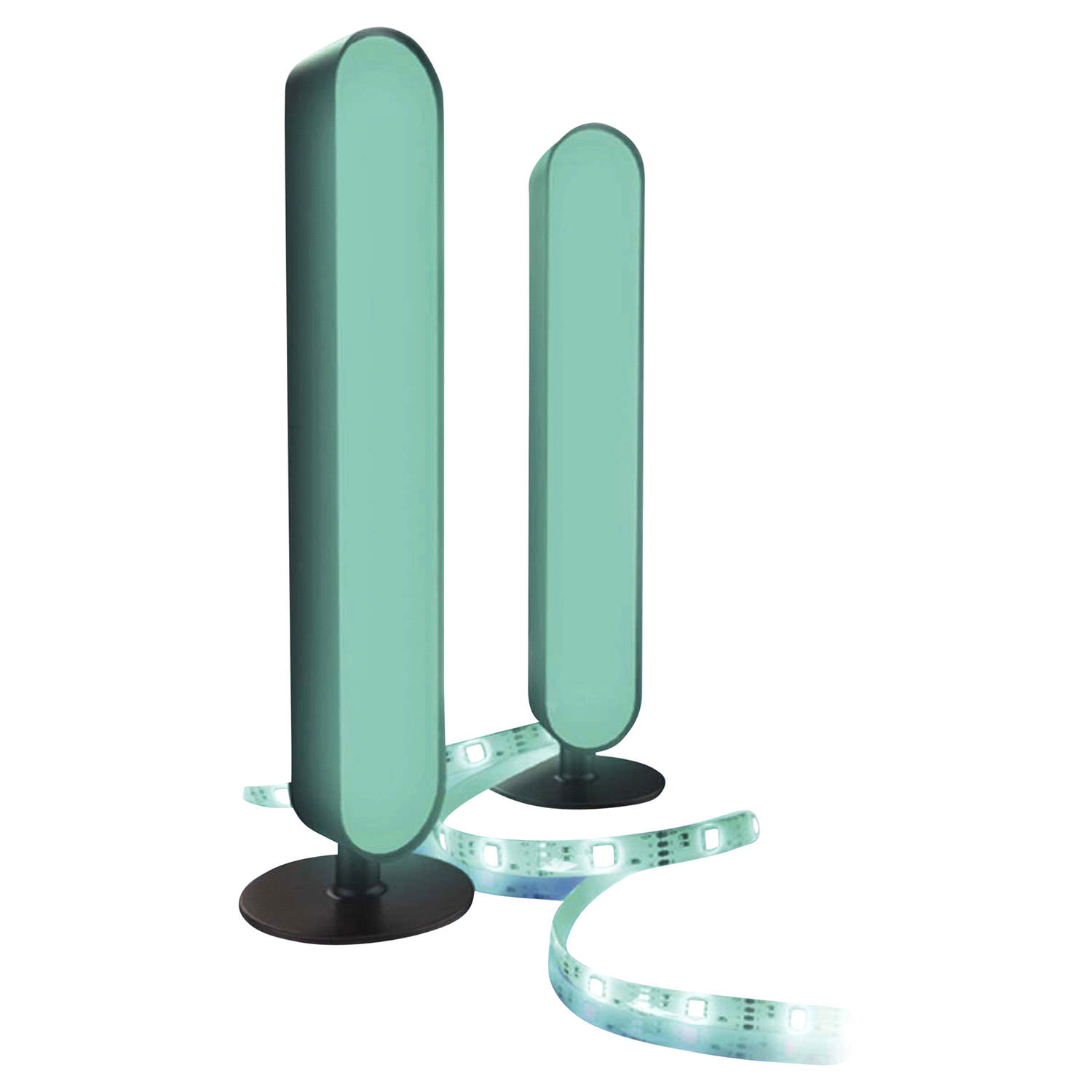 slide 2 of 3, TZUMI ColorDuo LED Light Bars & Strip, 1 ct