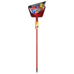 O-Cedar Pet Pro Broom With Step On Dust Pan