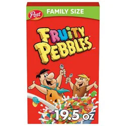 PEBBLES Post Fruity Pebbles Breakfast Cereal - 19.5oz