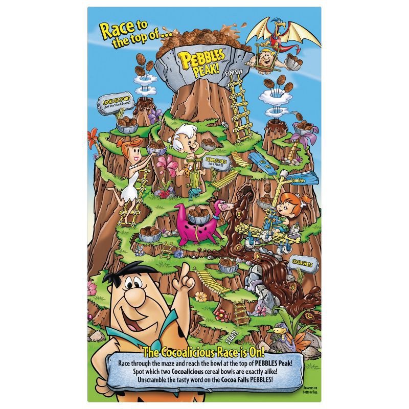 slide 8 of 8, Post Cocoa Pebbles Breakfast Cereal - 19.5oz, 19.5 oz