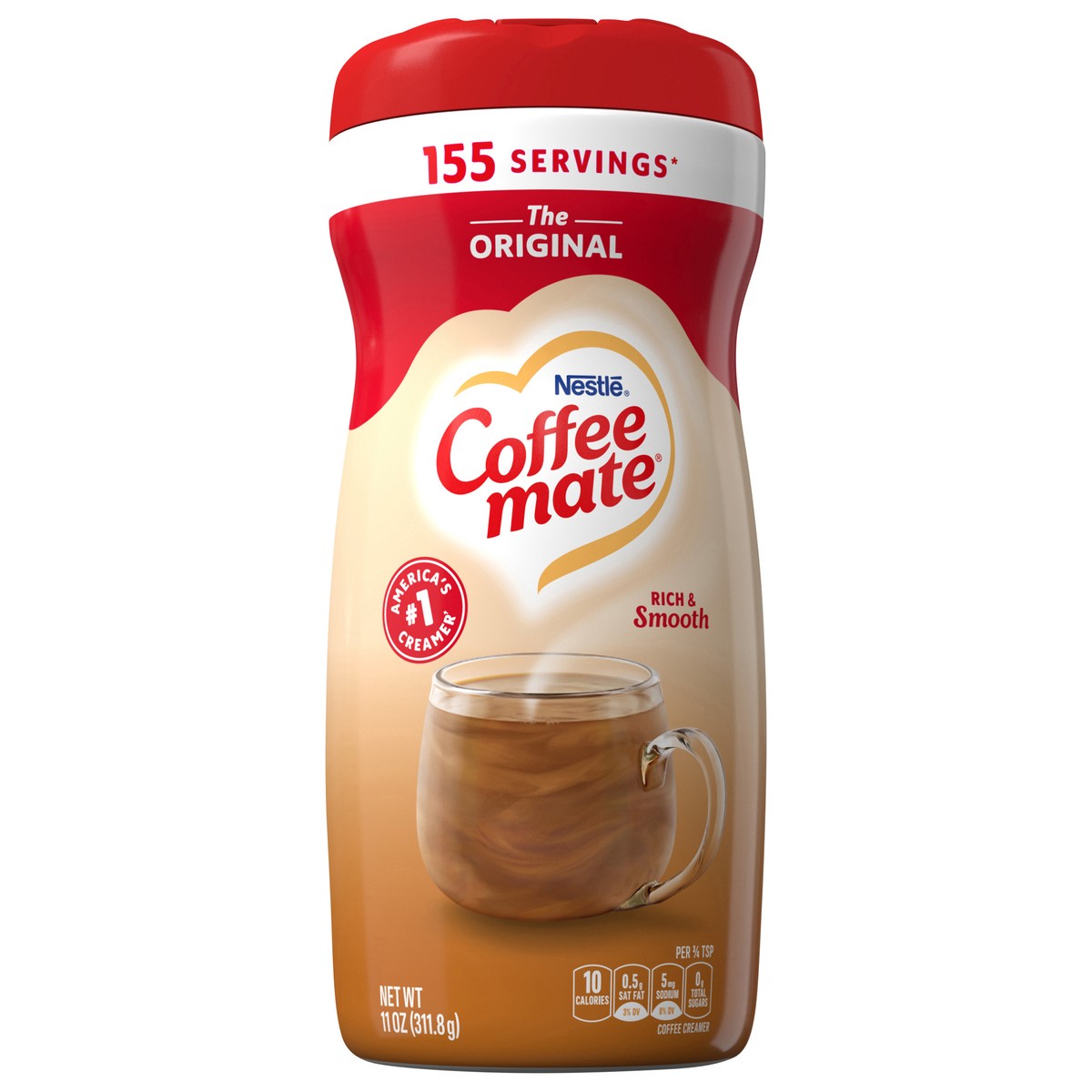 slide 1 of 13, Coffee-Mate Nestle Coffee Mate Original Powdered Coffee Creamer 11 oz., 11 oz
