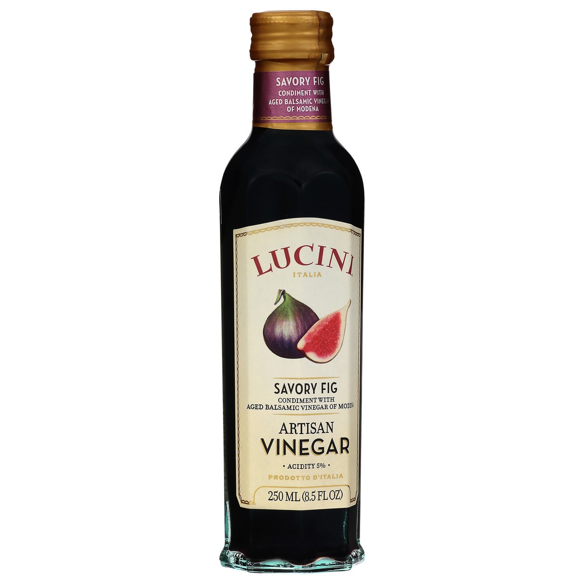 slide 3 of 9, Lucini Italia Savory Fig Artisan Vinegar 8.5 fl oz, 8.5 fl oz