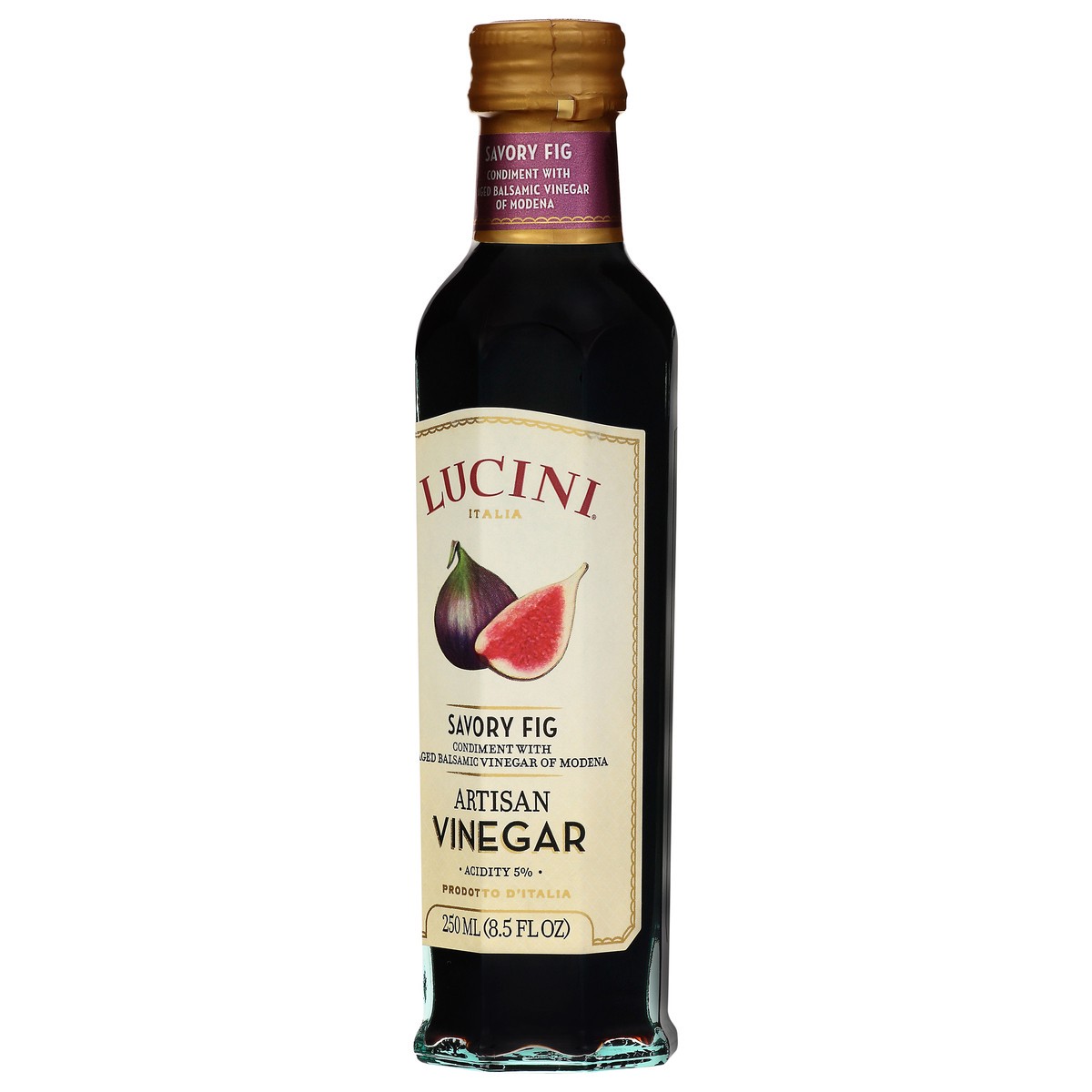 slide 8 of 9, Lucini Italia Savory Fig Artisan Vinegar 8.5 fl oz, 8.5 fl oz