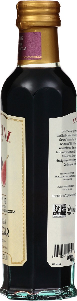 slide 2 of 9, Lucini Italia Savory Fig Artisan Vinegar 8.5 fl oz, 8.5 fl oz