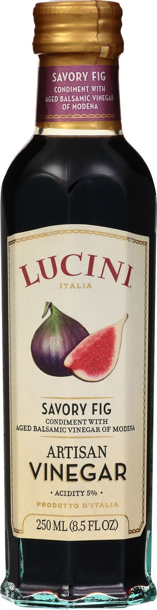 slide 1 of 9, Lucini Italia Savory Fig Artisan Vinegar 8.5 fl oz, 8.5 fl oz