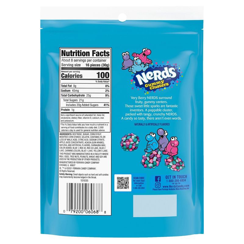 slide 10 of 10, Nerds Candy Gummy Clusters - 8oz, 8 oz