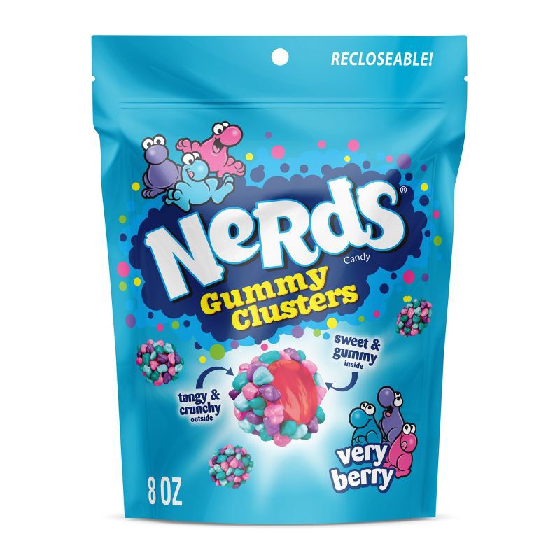 slide 1 of 10, Nerds Candy Gummy Clusters - 8oz, 8 oz