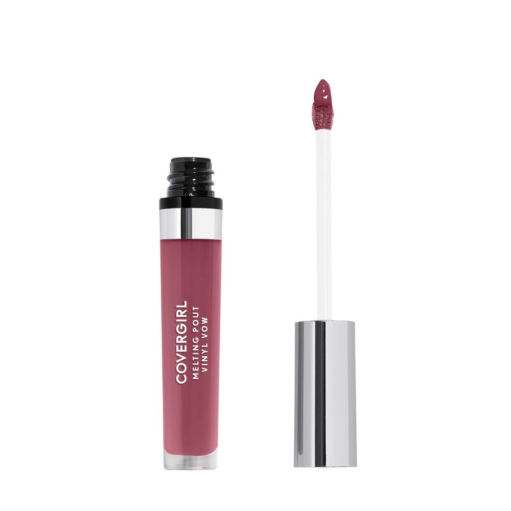 slide 2 of 3, Covergirl Melting Pout Vinyl Vow Lipgloss, Kiss, 2.427 oz