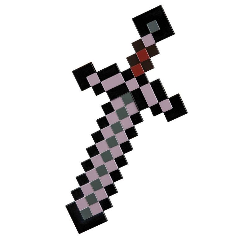 slide 1 of 1, Minecraft Netherite Sword Halloween Costume Hand Held Prop, 1 ct