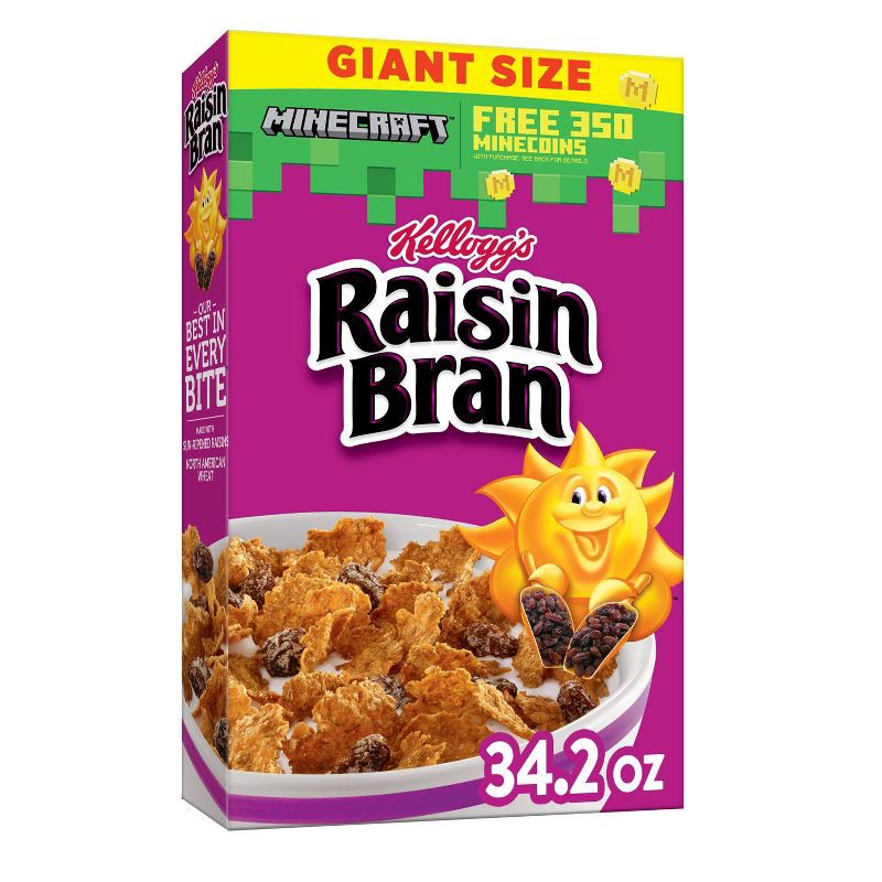 slide 1 of 1, Kellogg's Raisin Bran Raisin Bran Cereal - 34.2oz - Kellogg's, 34.2 oz