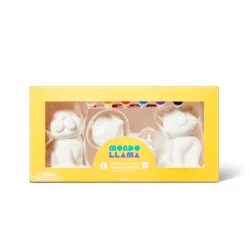 3pk Paint-Your-Own Ceramic Pets Kit - Mondo Llama
