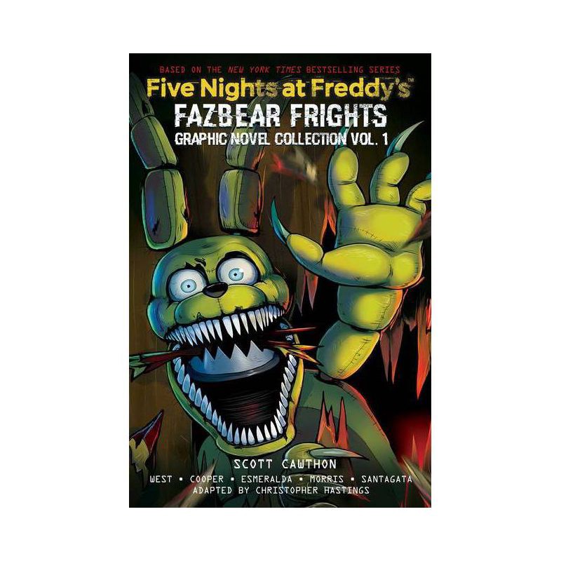 Five Nights At Freddy's: Fazbear Frights Graphic Novel Collection #1 - By  Scott Cawthon & Elley Cooper & Carly Anne West (paperback) : Target