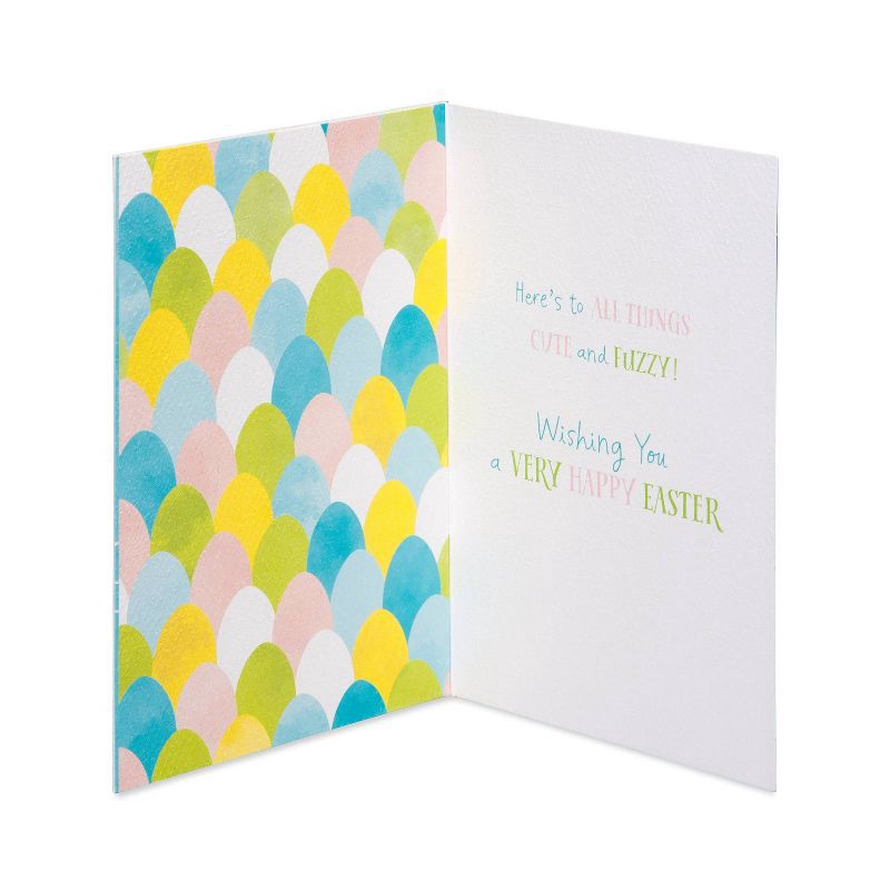 slide 2 of 5, Carlton Cards Easter Card Cute and Fuzzy, 1 ct