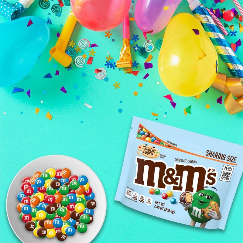M&M's Chocolate Candies, Crunchy Cookie, Sharing Size