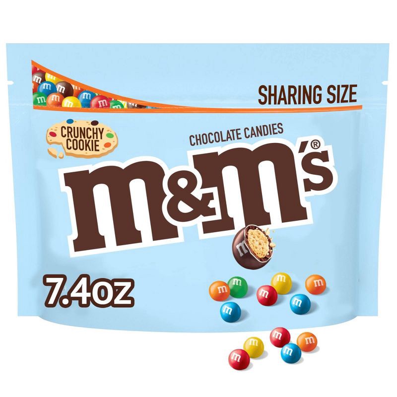 M&M's Crispy Chocolate Candies Sharing Size Bag, 8 oz - Kroger