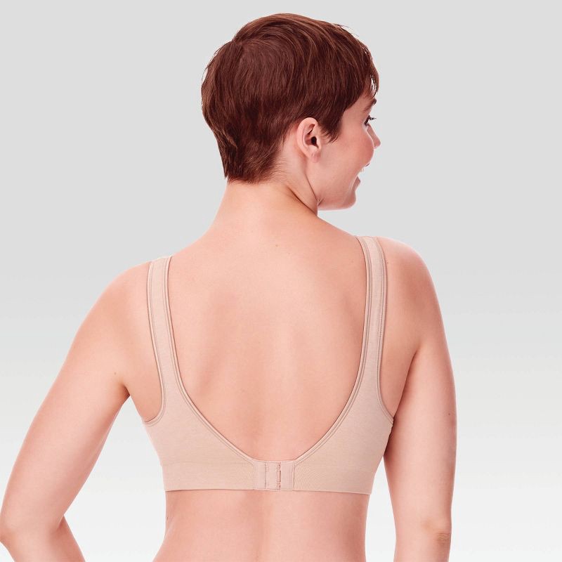 slide 3 of 4, Beauty By Bali Women's Comfort Revolution Alpha Bra B488 - Nude M: Wireless Full Coverage Scoopneck, 1 ct