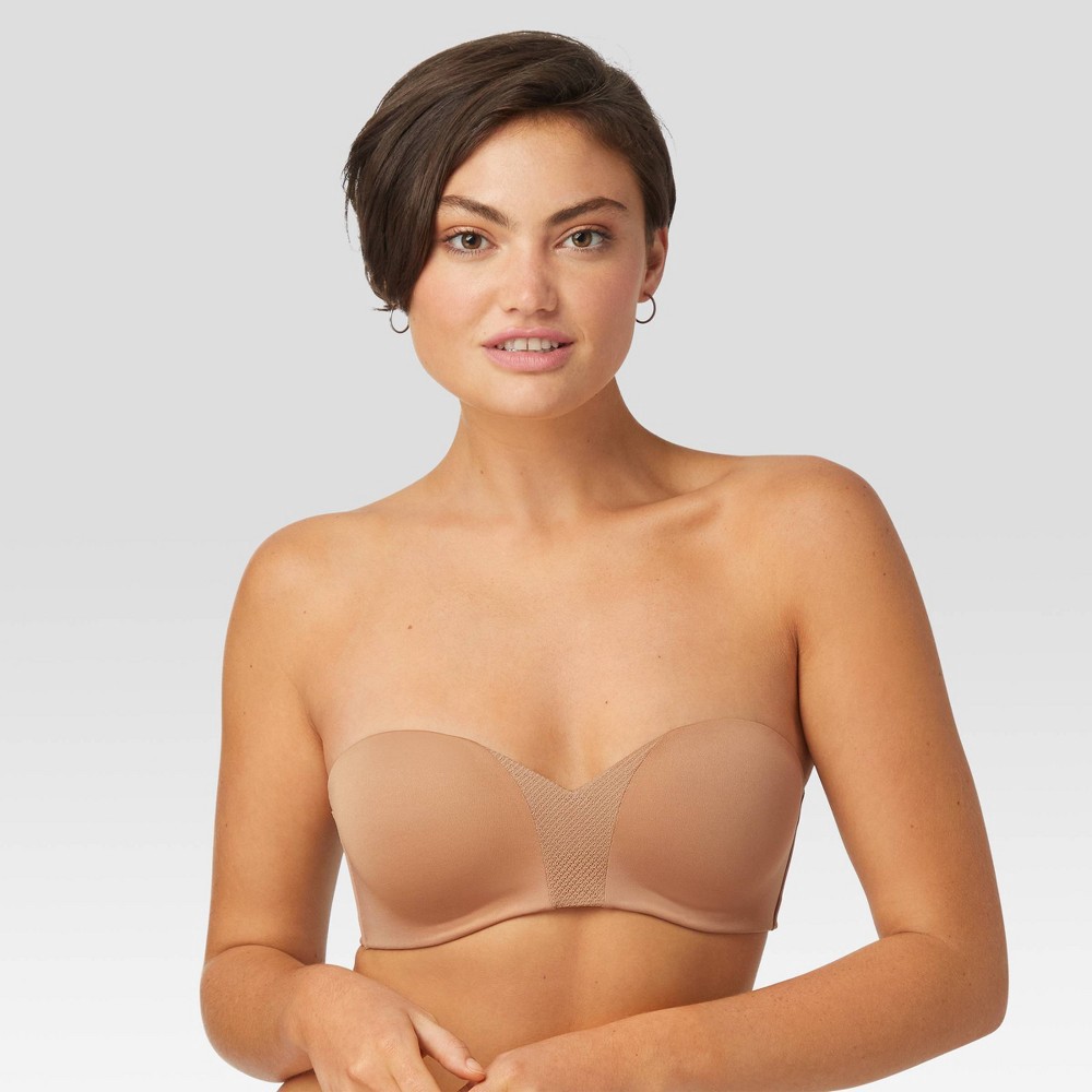 Maidenform Self Expressions Women's Wireless Strapless Bra SE0015 -  Chestnut 40C 1 ct