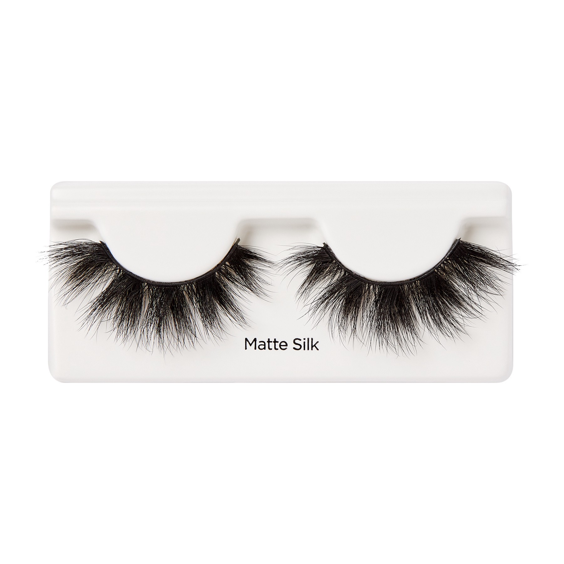 slide 3 of 5, KISS Lash Couture Matte Black Faux Mink, Matte Silk, False Eyelashes, 1 pair