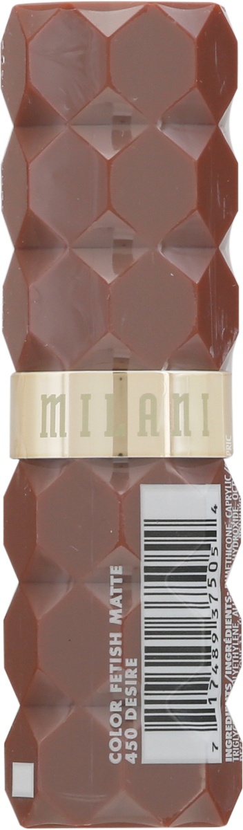 slide 9 of 10, Milani Color Fetish Matte Lipstick Desire, 1 ct