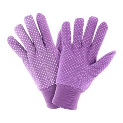 Lawnscape Jersey Polka Dot Purple Large