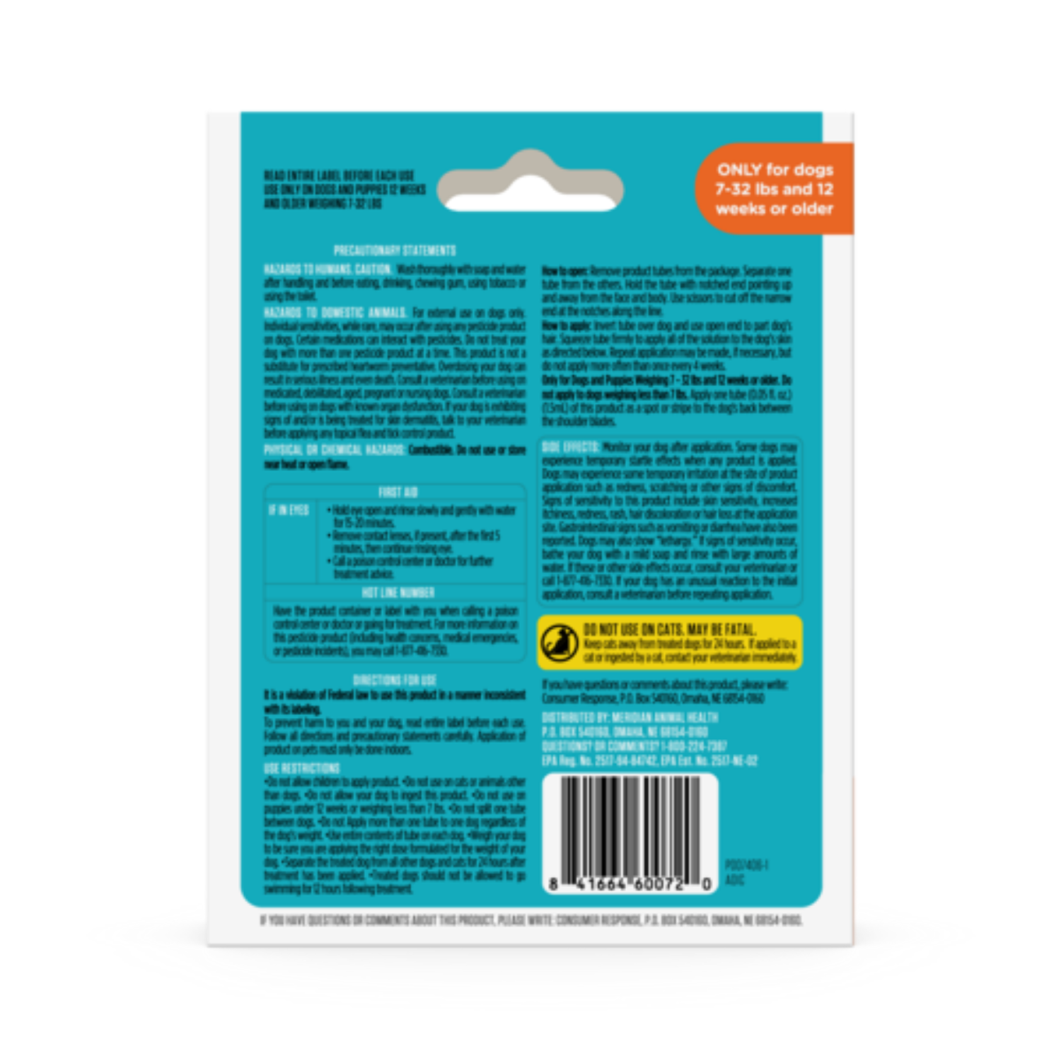 slide 2 of 2, Guardian F&T SO Dog <33LB 3CT, 3 ct