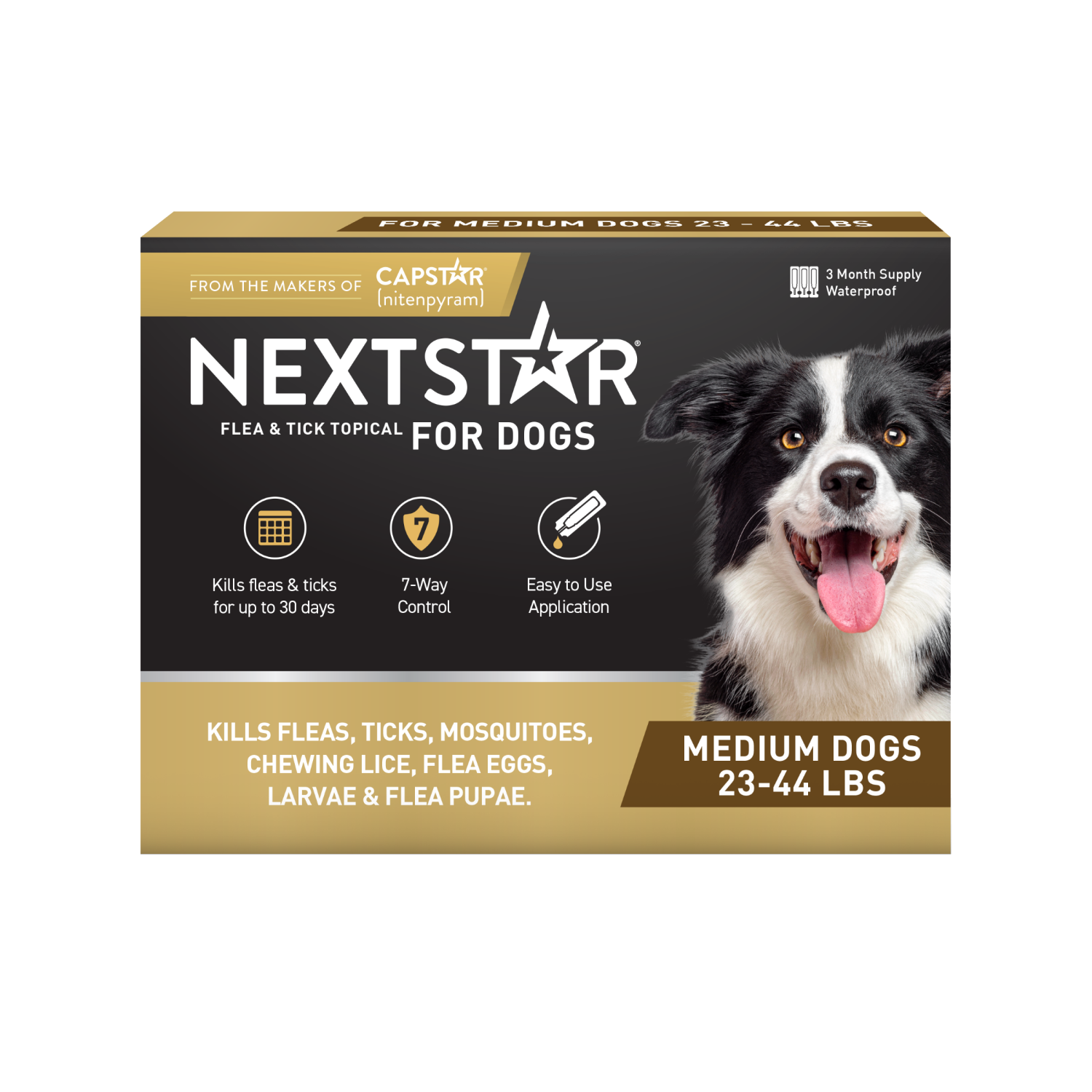 slide 1 of 4, Nextstar F&T SO Dog 23-44LB 3CT, 3 ct