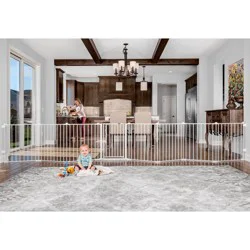 Regalo 2 in 1 Super Wide™ Safety Gate & Play Yard