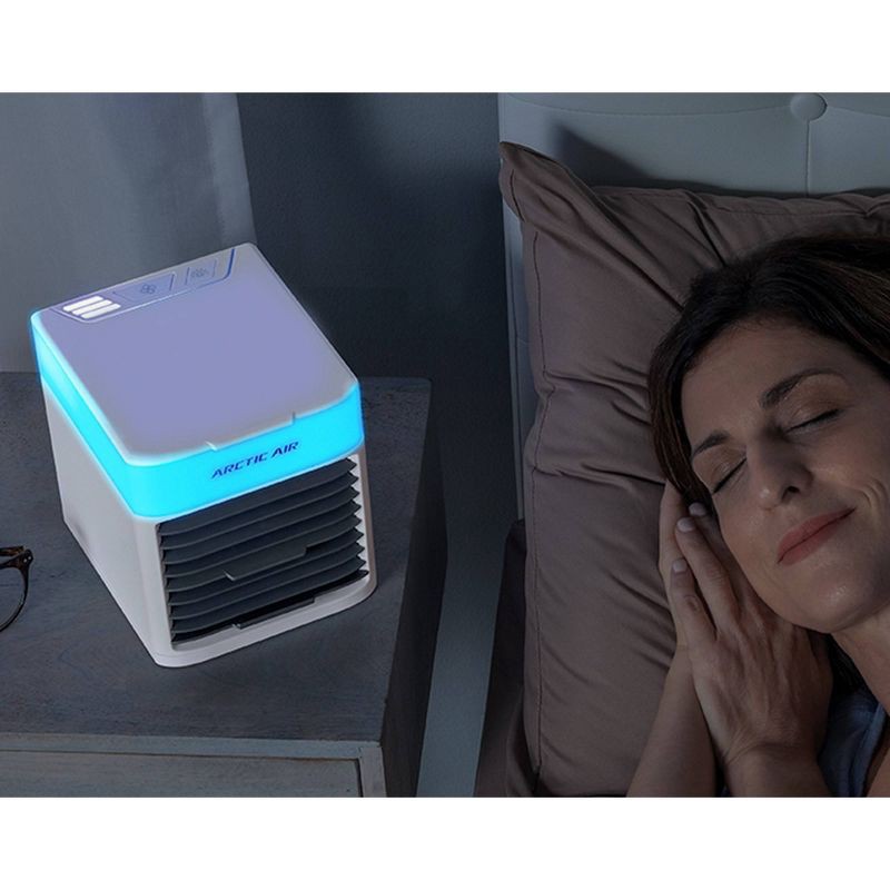 slide 4 of 4, Arctic Air Chill Zone: Portable AC Unit, 1200 BTU, 4 Speeds, Multidirectional Air Flow, As Seen on TV, ETL Listed, 1 ct