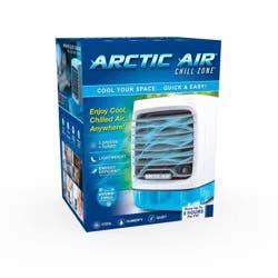 Arctic Air Chill Zone: Portable AC Unit, 1200 BTU, 4 Speeds, Multidirectional Air Flow, As Seen on TV, ETL Listed