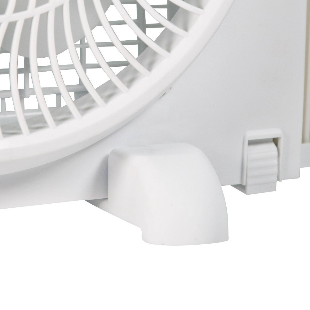 Comfort Zone Dual Digital Reversible Window Fan with Bug Screen 1 ct