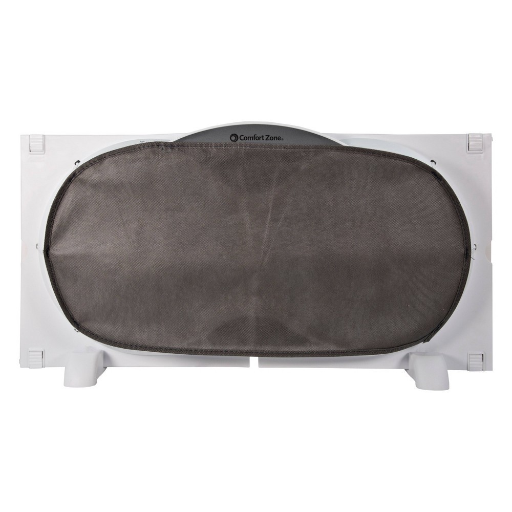 Comfort Zone Dual Digital Reversible Window Fan with Bug Screen 1 ct