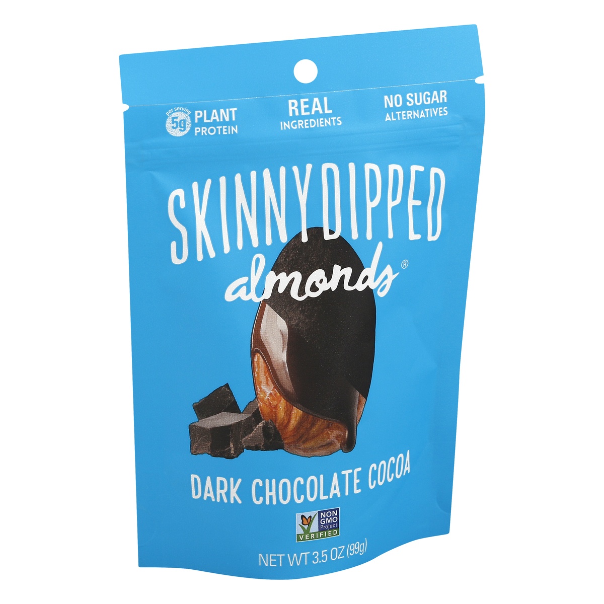 slide 3 of 10, SkinnyDipped Dark Chocolate Cocoa Almonds - 3.5oz, 3.5 oz